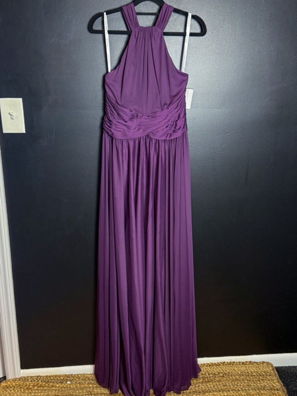 NWT David's Bridal Plum Bridesmaids Gown